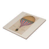 セラミックタイル:ヴィンテージ熱風船 タイル (側面)