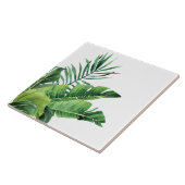 セラミックタイル/五徳 – トロピカルパーム タイル (側面)