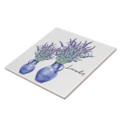 セラミックタイル/五徳 – フローララベンダー タイル (側面)