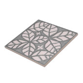 セラミックタイル、光バラ及び灰色の葉柄 タイル (側面)