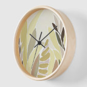 セラミックタイル 壁時計 (傾斜)