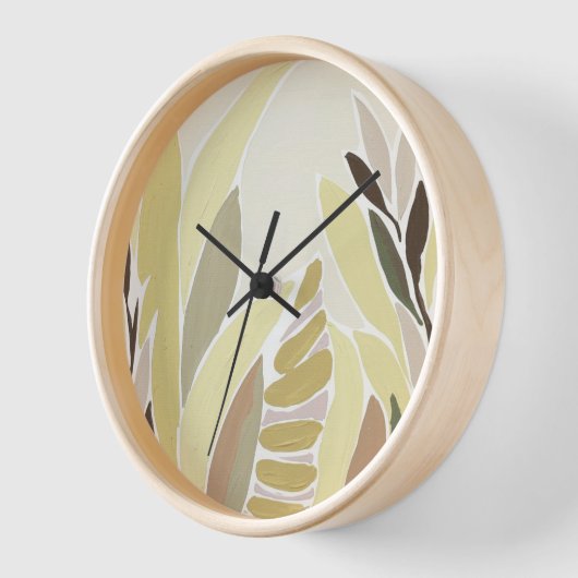 セラミックタイル 壁時計 (傾斜)