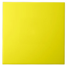 セラミックタイル – 明るい黄色 – 装飾タイル