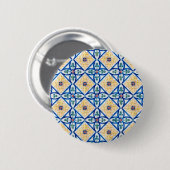 セラミックタイル 缶バッジ (正面&裏面)