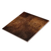 セラミックタイル – 茶色さびテクスチャタイル (側面)