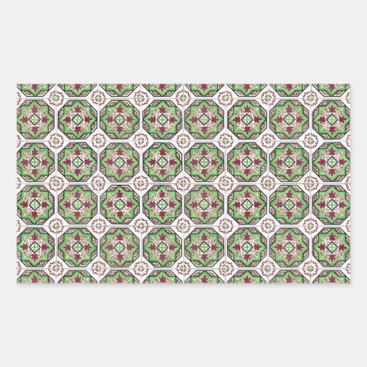 セラミックタイル 長方形シール (正面)