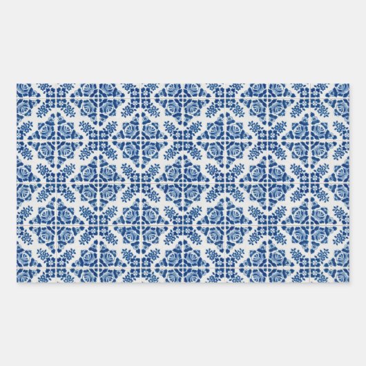 セラミックタイル 長方形シール (正面)