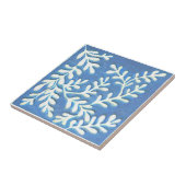 セラミックタイル、青と白離れの タイル (側面)