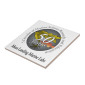 セラミックタイル(4.25" x 4.25"): Ich/Phycolのロゴ タイル (側面)