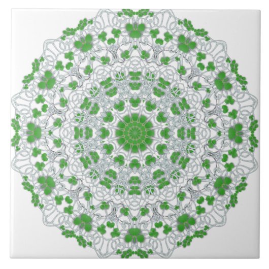 セラミックタイル – Clover Kaleidoscopic 2 (正面)