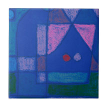 セラミックタイル： PAUL KLEE ：ヴェネツィアの小さな部屋