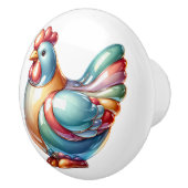 セラミックチキンテーマ セラミックノブ (右)