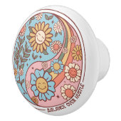 セラミックドアノブ – フローラ セラミックノブ (右)