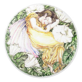 セラミックドアノブ 眠れる妖精 セラミックノブ