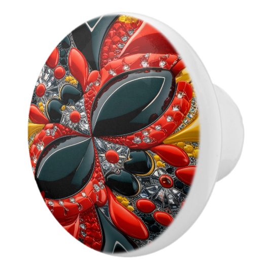 セラミックノブの引っ張り(ドイツ色) セラミックノブ (右)