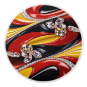 セラミックノブの引っ張り(ベルギーカラー) セラミックノブ (正面)