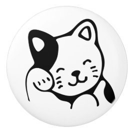 セラミックノブ。キャット. セラミックノブ