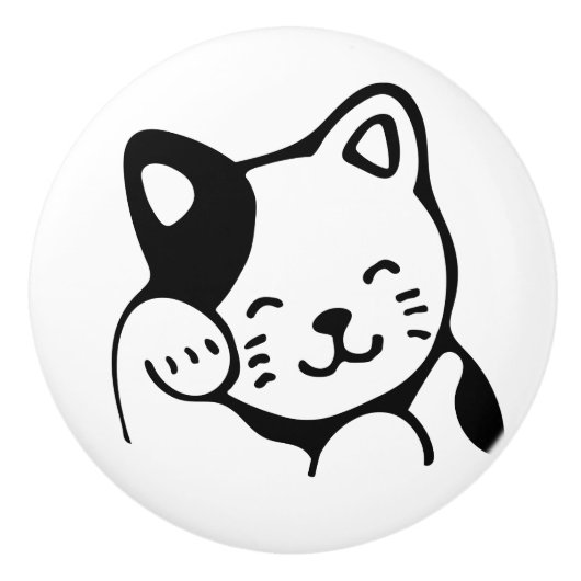 セラミックノブ。キャット. セラミックノブ (正面)