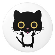 セラミックノブ。キャット.