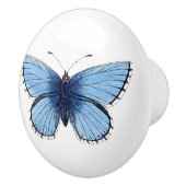 セラミックノブ – ブルーバタフライ (右)