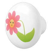 セラミックノブ/花 セラミックノブ (右)