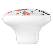 セラミックノブ – Two American Ylow Warbler (側面)