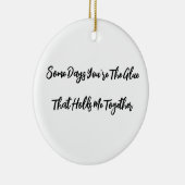 セラミックパーソナライズされたオーナメント セラミックオーナメント (右)