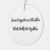 セラミックパーソナライズされたオーナメント セラミックオーナメント (左)