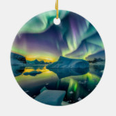 セラミックパーソナライズされたオーナメント セラミックオーナメント (裏面)