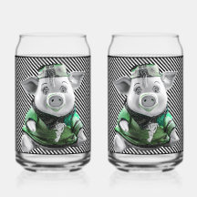 セラミックピギーバンク ガラス