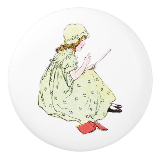 セラミックプル – スクールガール2 セラミックノブ (正面)