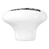 セラミックプル – ヴィンテージ裁縫テーマ、シンブル セラミックノブ (側面)