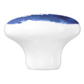 セラミックプル、沿岸生活デザイン、シーシェル セラミックノブ (側面)