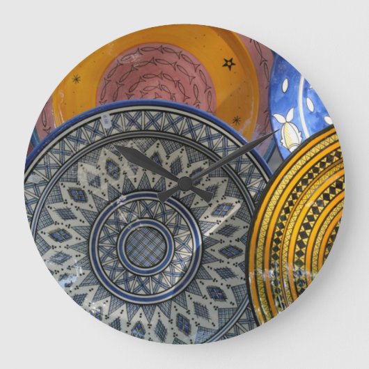 セラミックプレート ラージ壁時計 (正面)