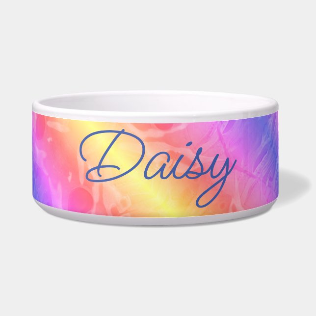 セラミックペットボウル*パーソナル化* ボウル (正面)