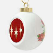 セラミックボールオーナメント (右)