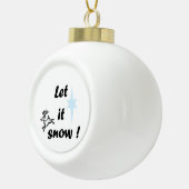 セラミックボールオーナメント (右)