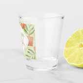 セラミックポット水彩新鮮植物 ショットグラス (右)