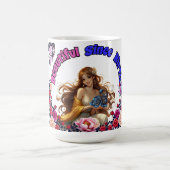 セラミックマググ生まれ美しい コーヒーマグカップ (中央)