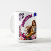 セラミックマググ生まれ美しい コーヒーマグカップ (正面左)