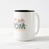 セラミックマグ – シンプルデザイン ツートーンマグカップ (正面右)