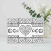 セラミックレースグレー エンクロージャーカード (スタンド正面)