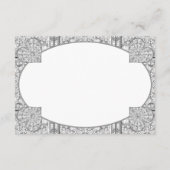 セラミックレースグレー エンクロージャーカード (裏面)