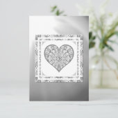 セラミックレースグレー エンクロージャーカード (スタンド正面)