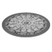 セラミックレースグレー カッティングボード (角)