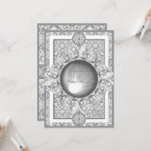 セラミックレースグレー カード (正面/裏面インサイチュ)