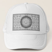 セラミックレースグレー キャップ (正面)