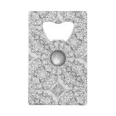 セラミックレースグレー クレジットカード栓抜き (裏面)