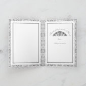 セラミックレースグレー サンキューカード (内部)