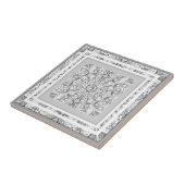 セラミックレースグレー タイル (側面)